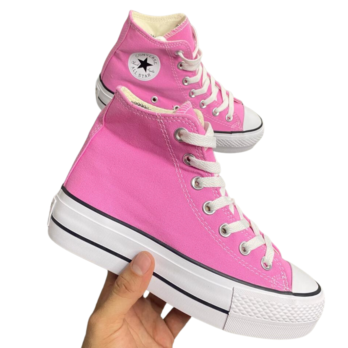 Zapatillas all best sale star fucsia